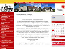 Tablet Screenshot of kath-eutingen.de